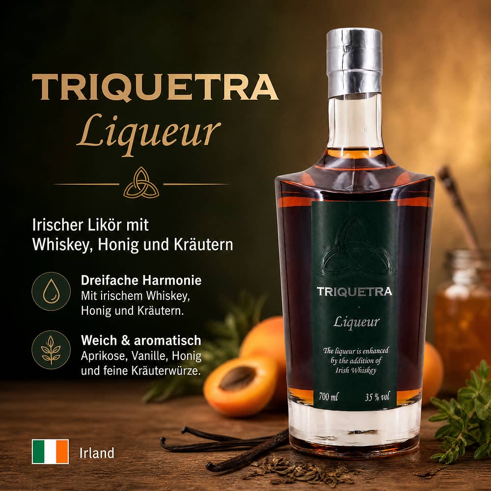 Triquetra Liqueur 0,70 Liter/ 35.0% vol Produktbild