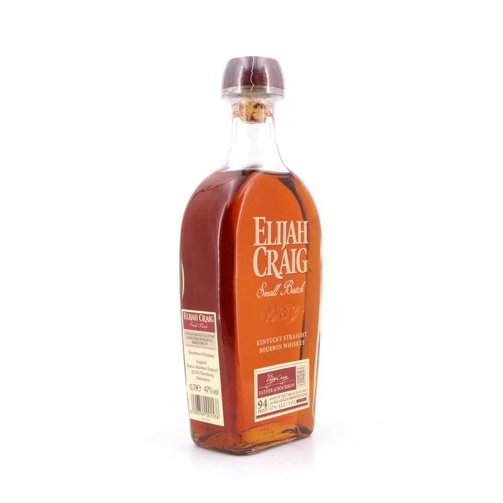 Elijah Craig Small Batch Kentucky Straight Bourbon Whiskey 0,70 Liter/ 47.0% vol Produktbild
