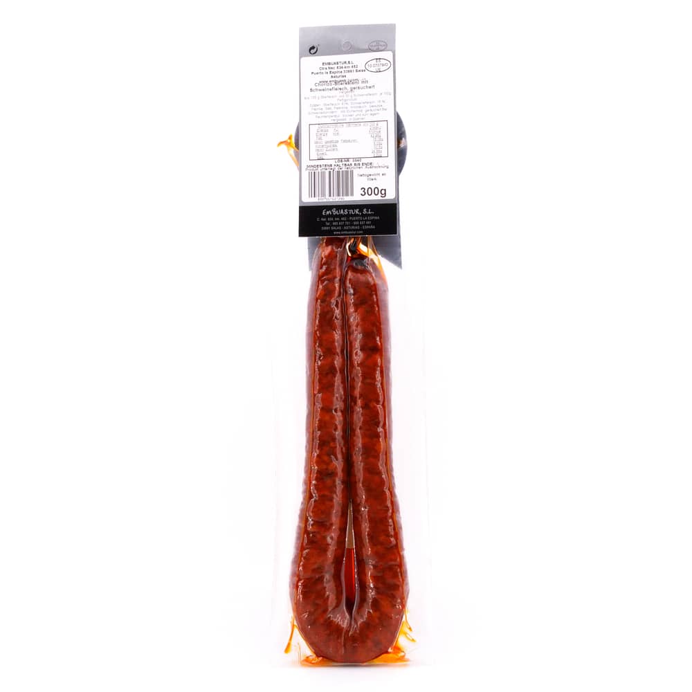 Embuastur de Toro Chorizo-Stiersalami 300 Gramm Produktbild
