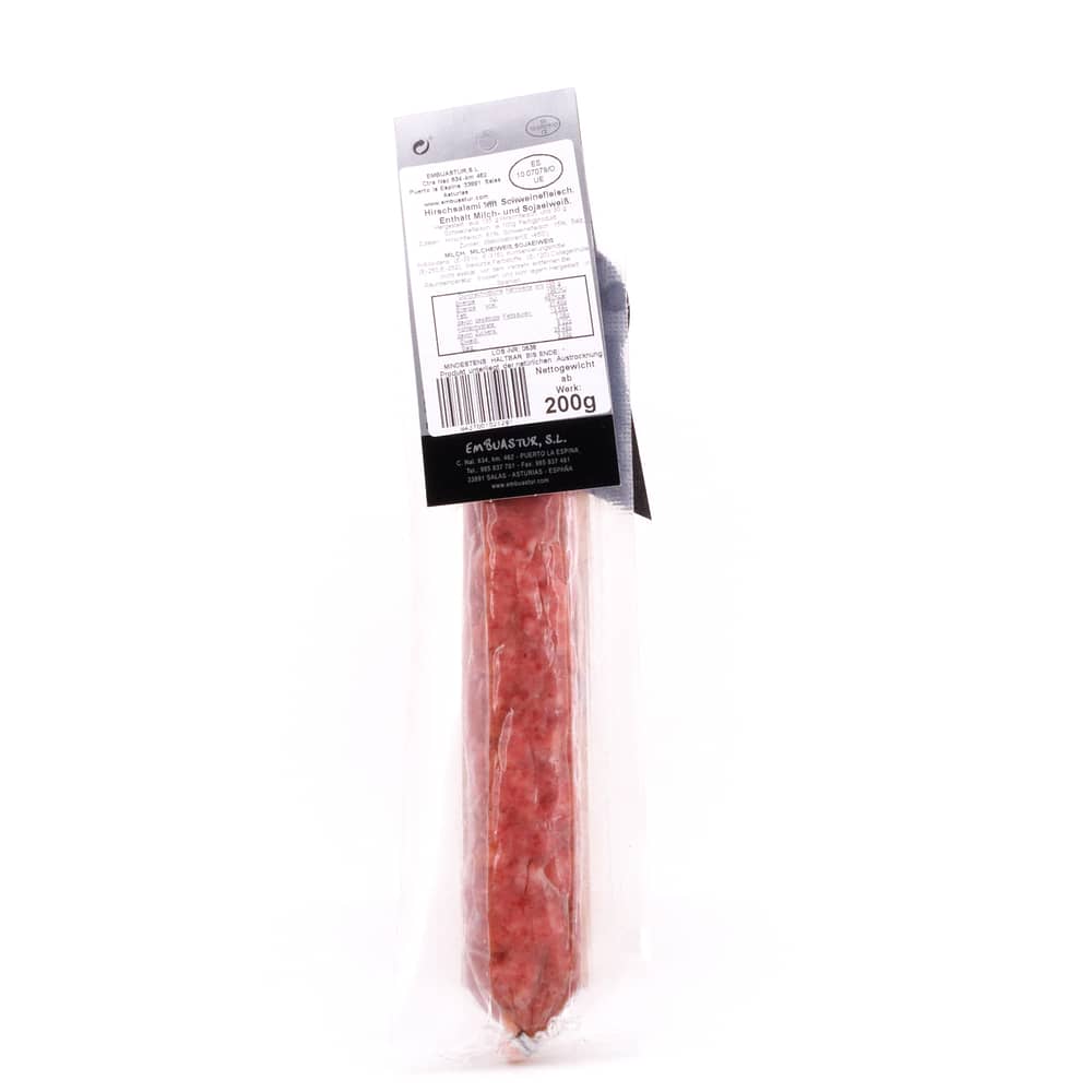 Embuastur Fuet de Ciervo Hirschsalami 200 Gramm Produktbild