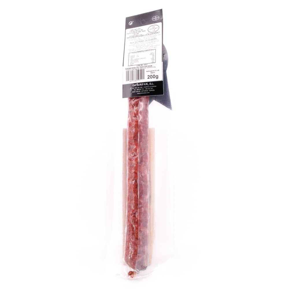 Embuastur Rexerva Celta Salchichón Iberico-Salami 200 Gramm Produktbild