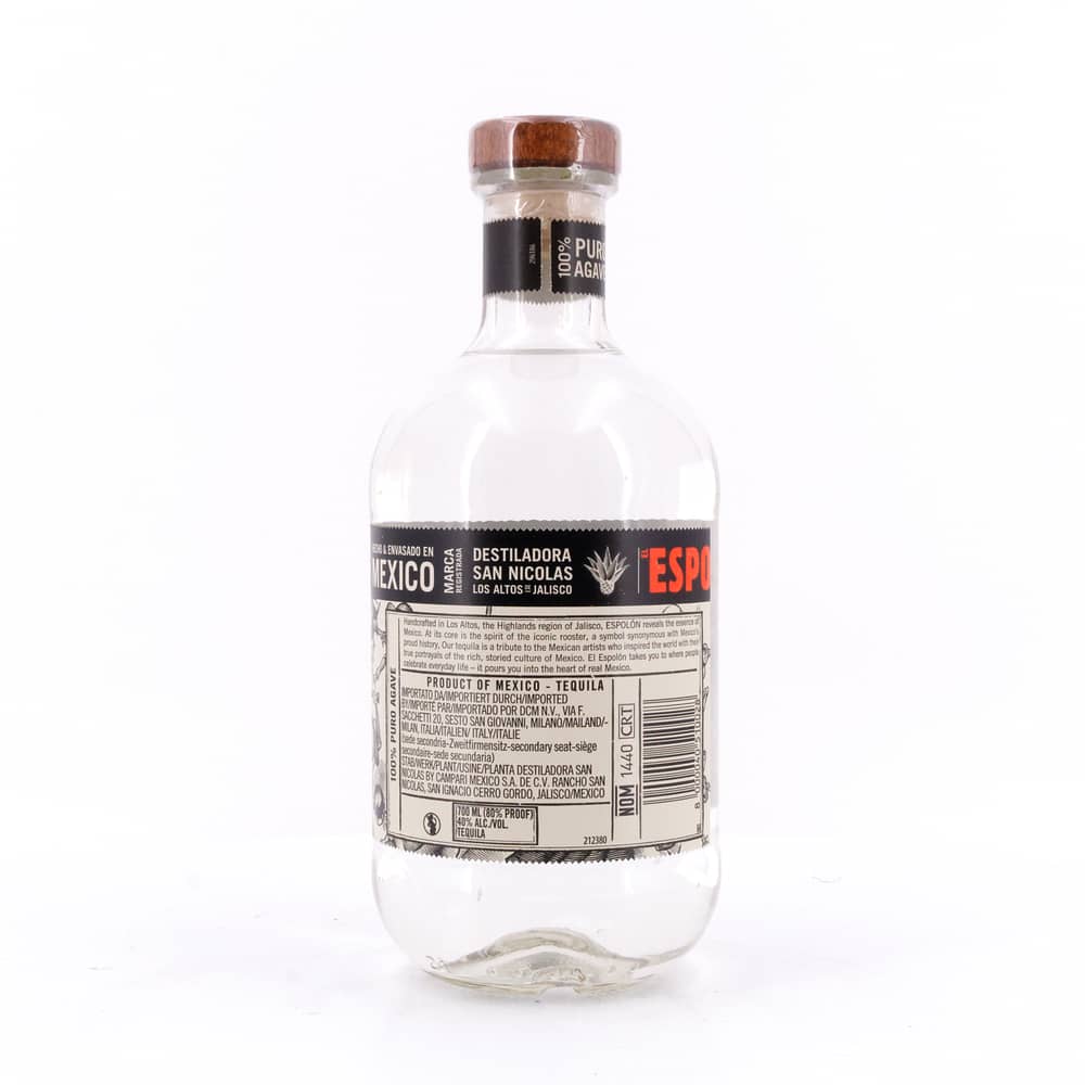 Espolon Blanco 0,70 Liter/ 40.0% vol Produktbild