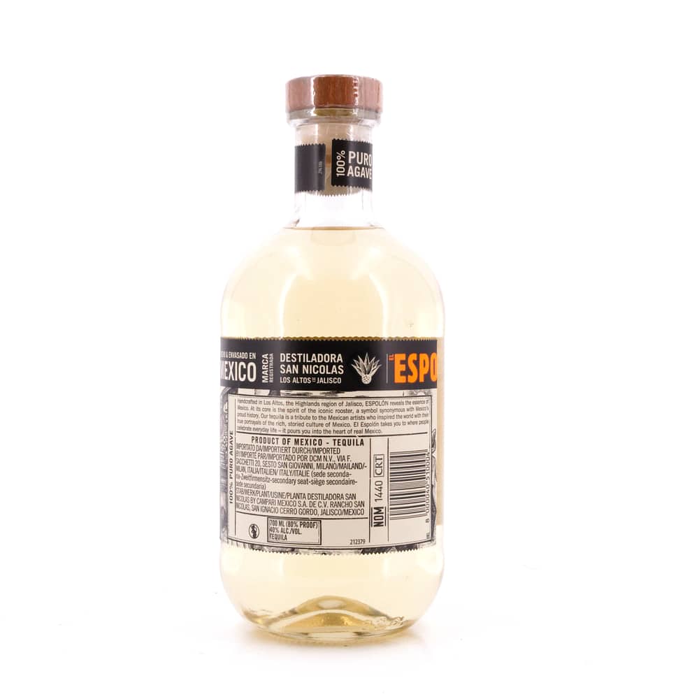 Espolon Reposado 0,70 Liter/ 40.0% vol Produktbild