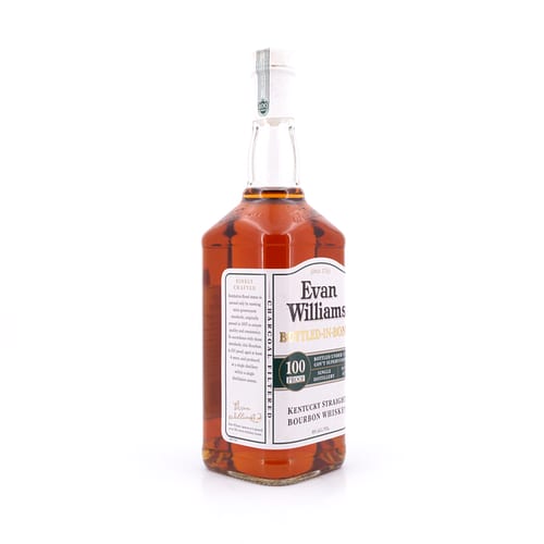 Evan Williams Bottled in Bond 100 Proof Kentucky Straight Bourbon Whiskey Literflasche 1 Liter/ 50.0% vol Produktbild