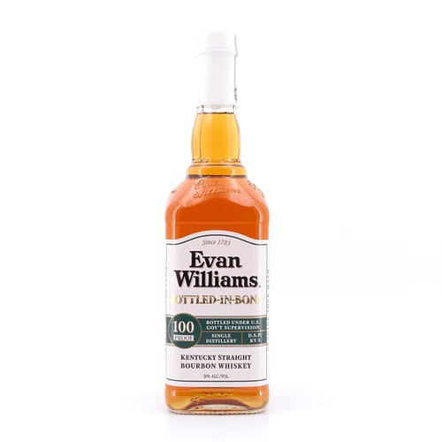 Evan Williams Bottled in Bond 100 Proof Kentucky Straight Bourbon Whiskey 0,70 Liter/ 50.0% vol Produktbild