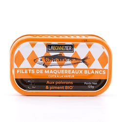 Ferrigno La Bonne Mer Makrelenfilet mit Bio Paprika und Piment 125g Produktbild