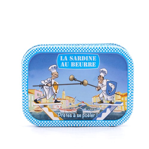 Ferrigno La Bonne Mer Sardinen mit Butter und Fleur de sel aus Camargue (zum Braten) 115g 115 Gramm Produktbild