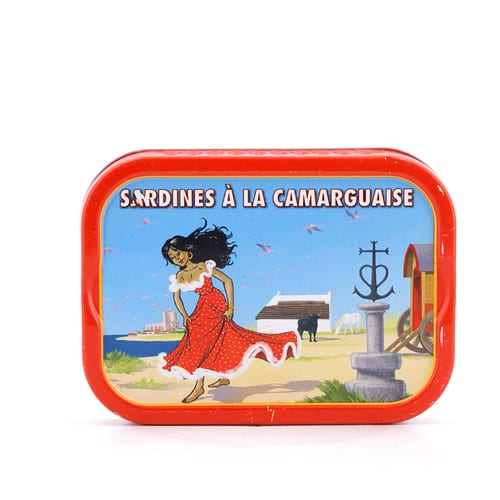 Ferrigno Sardinen Camarguaise 115g 65 Gramm Abtropfgewicht Produktbild