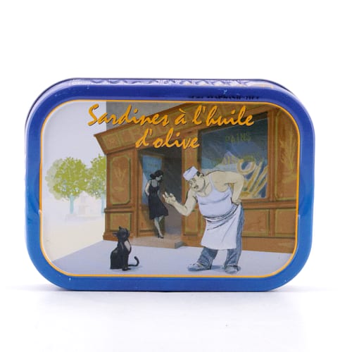 Ferrigno Sardinen mit Olivenöl extra (Les belles de Marseille) 115g 80 Gramm Abtropfgewicht Produktbild