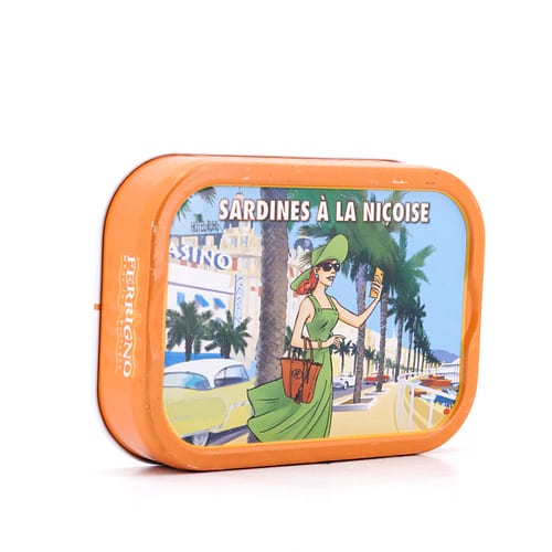 Ferrigno Sardinen Niçoise 115g 65 Gramm Abtropfgewicht Produktbild