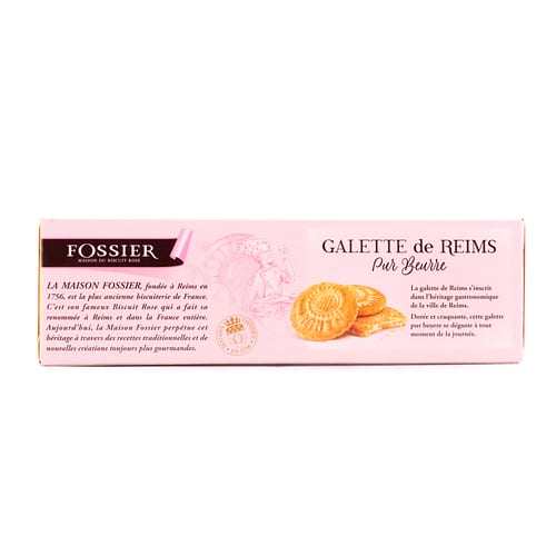 Fossier Galette De Reims Butter Biscuits 75 Gramm Produktbild