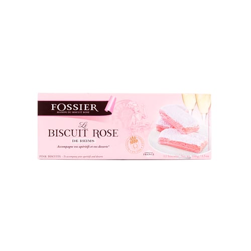 Fossier Le Biscuit Rose Rosa Süßgebäck aus Reims 100 Gramm Produktbild