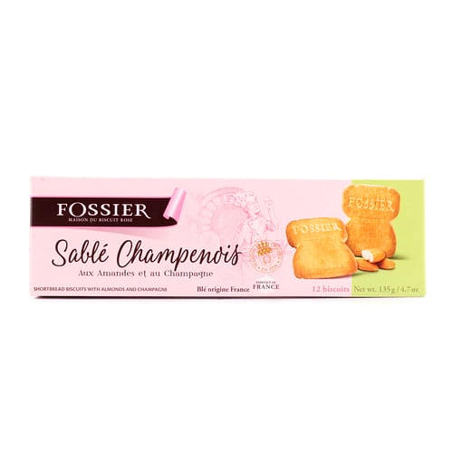 Fossier Sablé Champenois Buttersandgebäck Champagner Art 135 Gramm/ 2.0% vol Produktbild