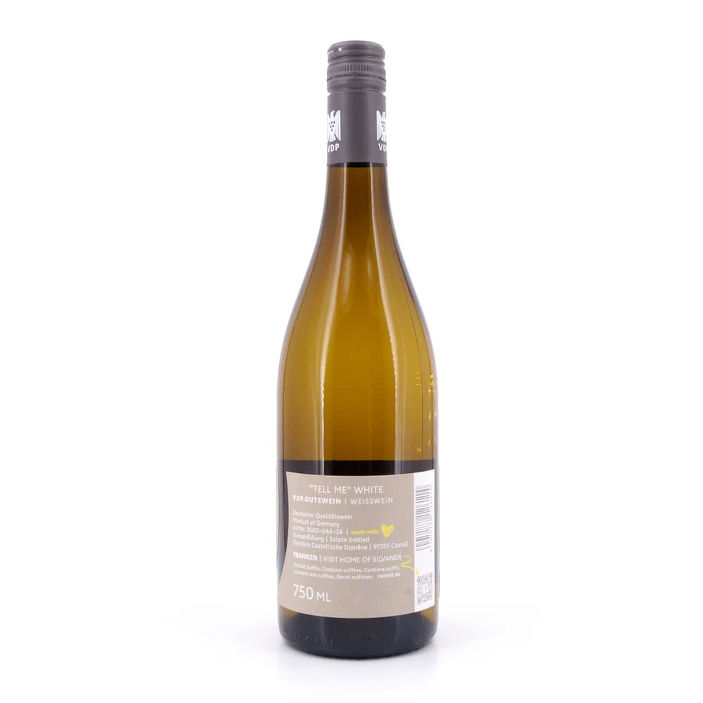 Fürst Castell Cas "tell me" White 0,750 Liter/ 12.0% vol Produktbild