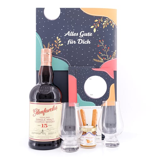 genuba Präsent "Speyside-Momente Glenfarclas 15 Jahre" 0,70 Liter/ 46.0% vol Produktbild