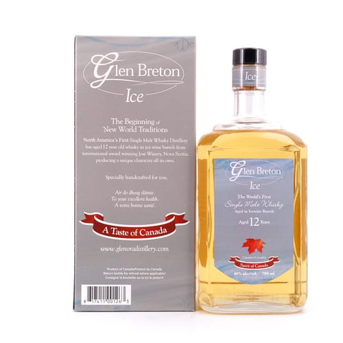 Glen Breton Ice 12 Jahre Aged in Icewine Barrels Single Malt Whisky 0,70 Liter/ 40.0% vol Produktbild