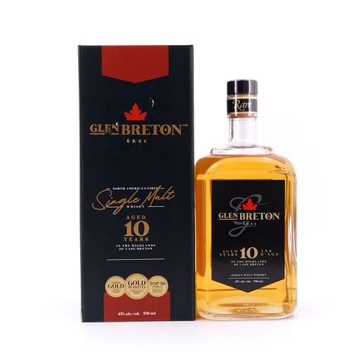 Glen Breton Rare 10 Jahre Single Malt Whisky 0,70 Liter/ 43.0% vol Produktbild