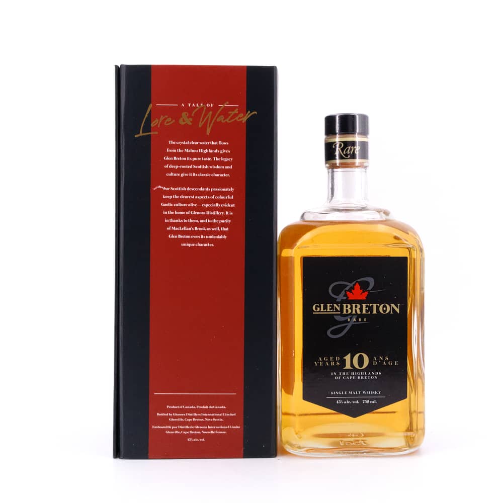 Glen Breton Rare 10 Jahre Single Malt Whisky 0,70 Liter/ 43.0% vol Produktbild
