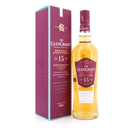 Glen Grant 15 Jahre Batch Strength 1st Edition 0,70 Liter/ 50.0% vol Produktbild