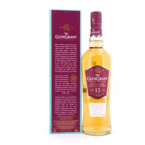 Glen Grant 15 Jahre Batch Strength 1st Edition 0,70 Liter/ 50.0% vol Produktbild