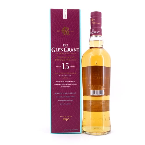 Glen Grant 15 Jahre Batch Strength 1st Edition 0,70 Liter/ 50.0% vol Produktbild