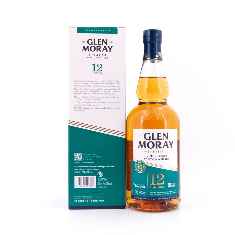 Glen Moray 12 Jahre 0,70 Liter/ 40.0% vol Produktbild