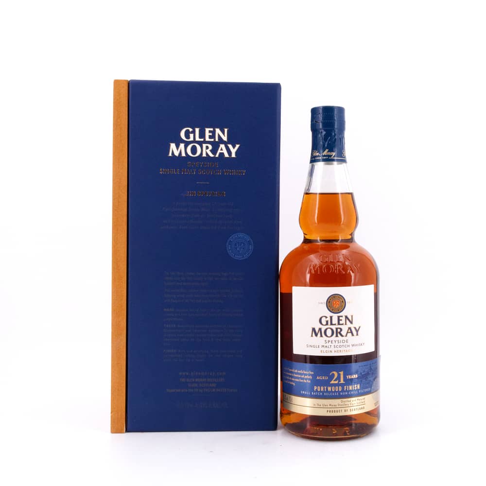 Glen Moray 21 Jahre Port Wood Finish 0,70 Liter/ 46.3% vol Produktbild