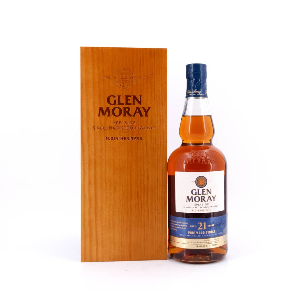 Glen Moray 21 Jahre Port Wood Finish 0,70 Liter/ 46.3% vol Produktbild