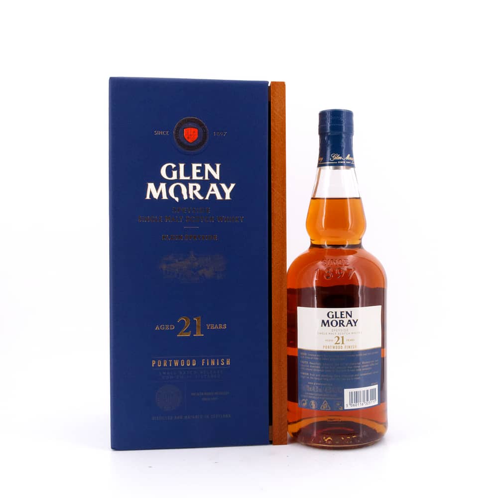 Glen Moray 21 Jahre Port Wood Finish 0,70 Liter/ 46.3% vol Produktbild