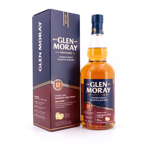 Glen Moray Cabernet Cask Finish 0,70 Liter/ 40.0% vol Produktbild