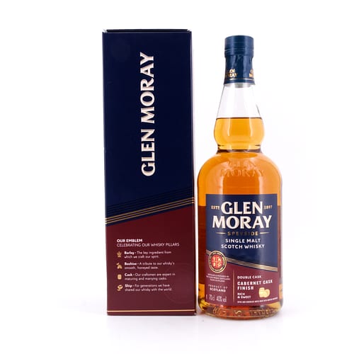 Glen Moray Cabernet Cask Finish 0,70 Liter/ 40.0% vol Produktbild