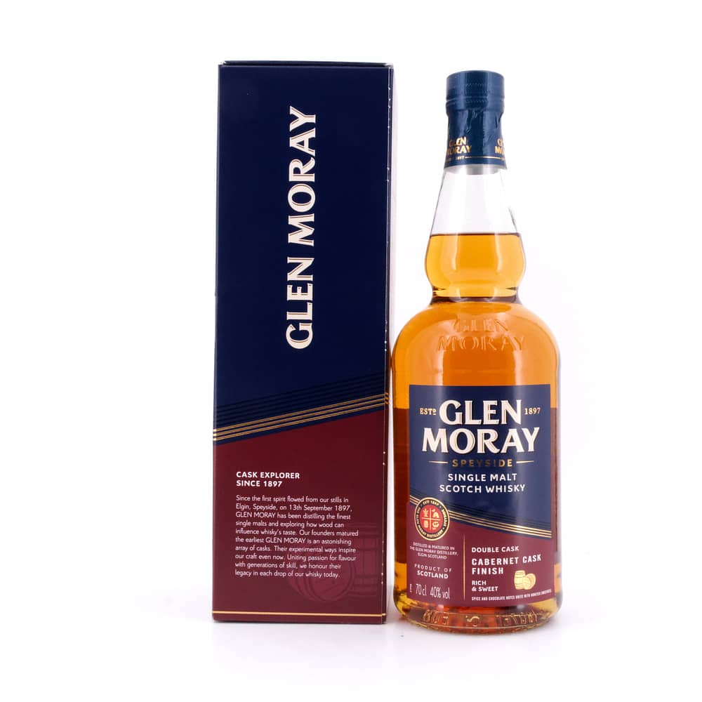 Glen Moray Cabernet Cask Finish 0,70 Liter/ 40.0% vol Produktbild
