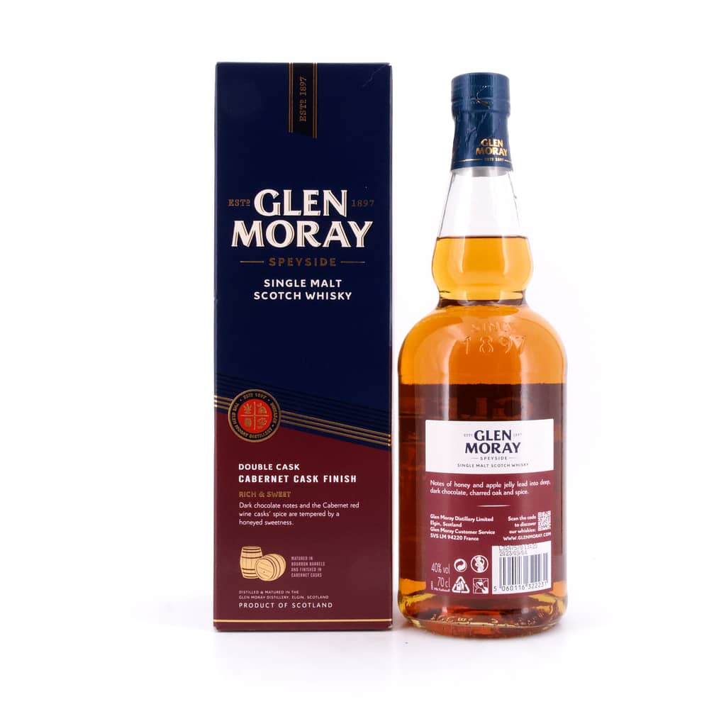 Glen Moray Cabernet Cask Finish 0,70 Liter/ 40.0% vol Produktbild