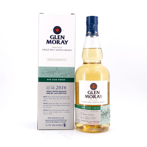 Glen Moray Curiosity Range Rye Cask 0,70 Liter/ 46.3% vol Produktbild