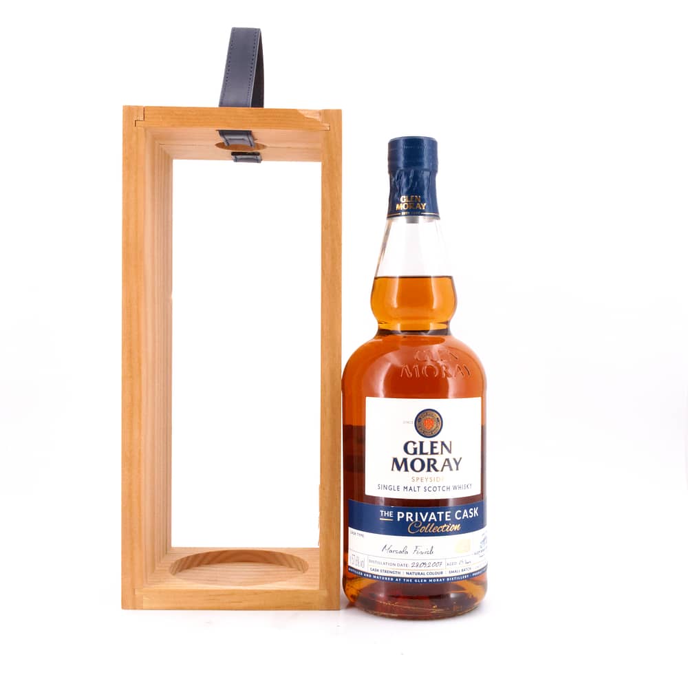 Glen Moray Private Cask Marsala Finish 15 Jahre Cask Strength 0,70 Liter/ 57.6% vol Produktbild