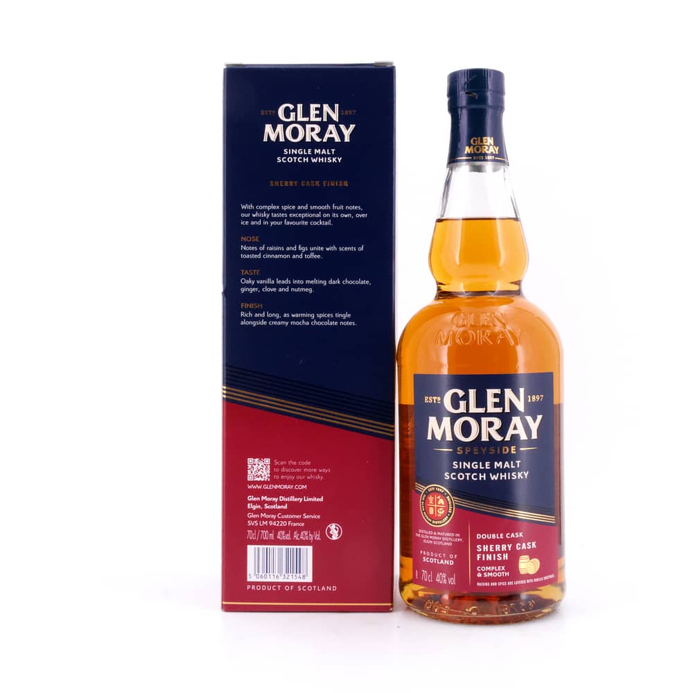 Glen Moray Sherry Cask Finish 0,70 Liter/ 40.0% vol Produktbild
