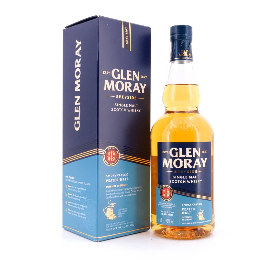 Glen Moray Peated 0,70 Liter/ 40.0% vol Produktbild