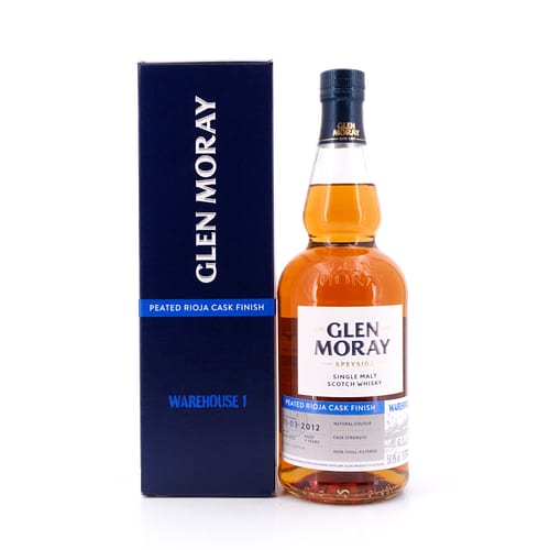 Glen Moray Warehouse 1 2012 Peated Cask Finish 0,70 Liter/ 58.8% vol Produktbild