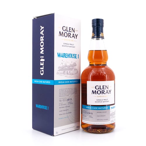 Glen Moray Warehouse 1 2015 Rioja Cask Matured 0,70 Liter/ 59.8% vol Produktbild