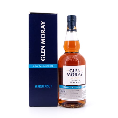 Glen Moray Warehouse 1 2015 Rioja Cask Matured 0,70 Liter/ 59.8% vol Produktbild