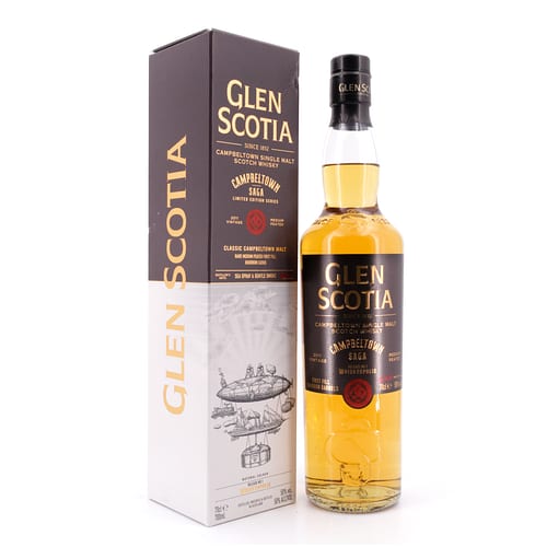 Glen Scotia Campbeltown Saga No. 1 Whiskyopolis Vintage 2011 Medium Peated 0,70 Liter/ 50.0% vol Produktbild