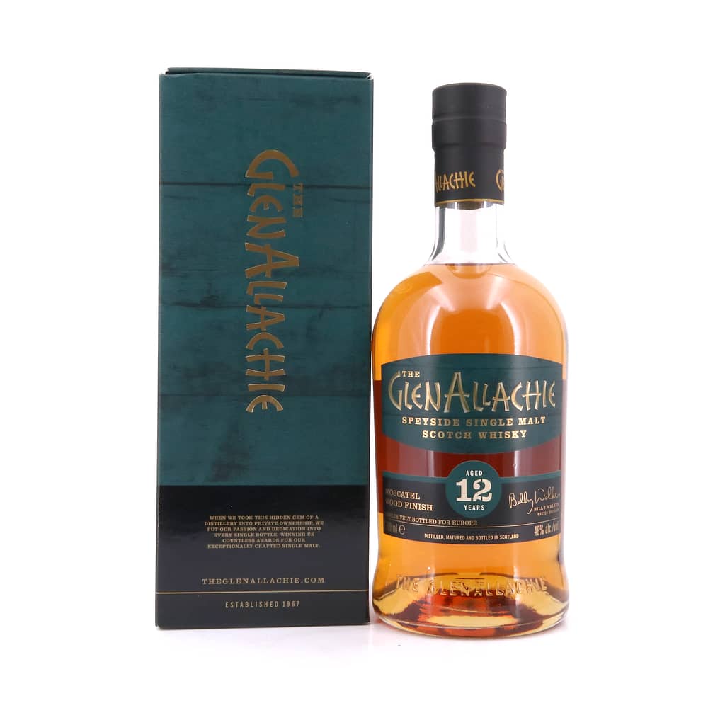 GlenAllachie 12 Jahre Moscatel Wood Finish 0,70 Liter/ 48.0% vol Produktbild