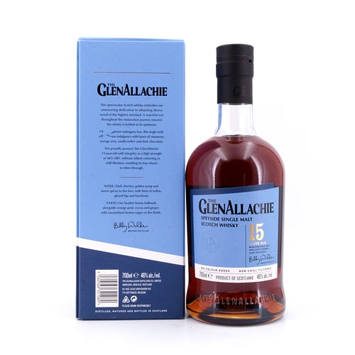 GlenAllachie 15 Jahre 0,70 Liter/ 46.0% vol Produktbild