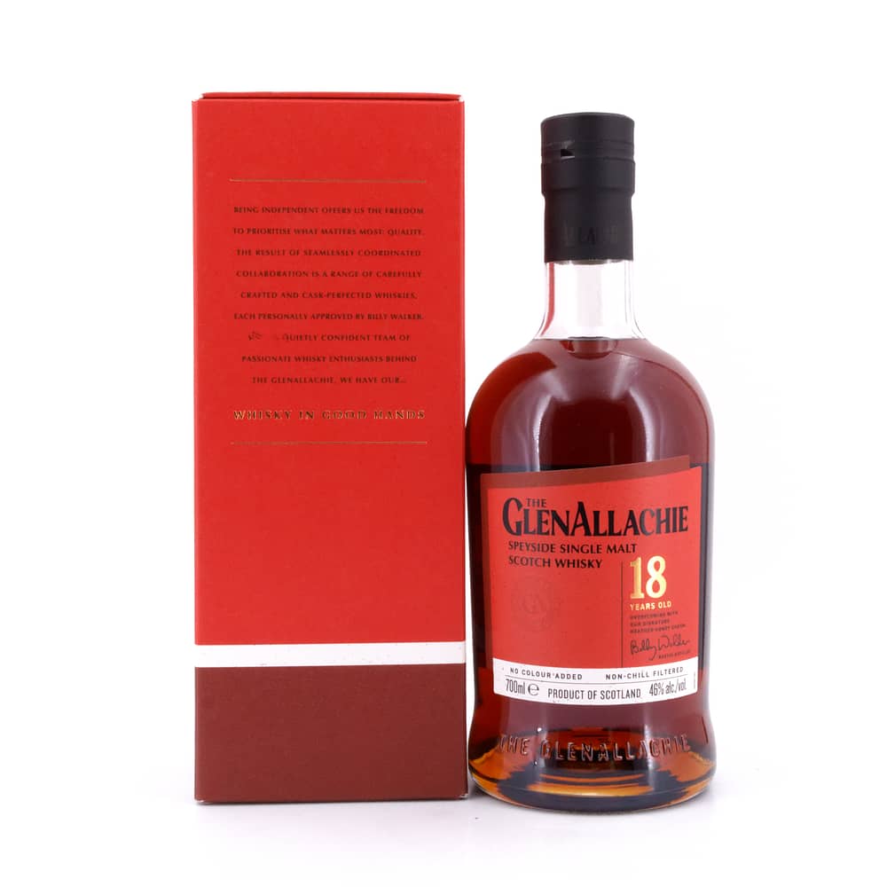 GlenAllachie 18 Jahre 0,70 Liter/ 46.0% vol Produktbild