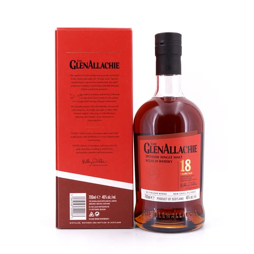 GlenAllachie 18 Jahre 0,70 Liter/ 46.0% vol Produktbild