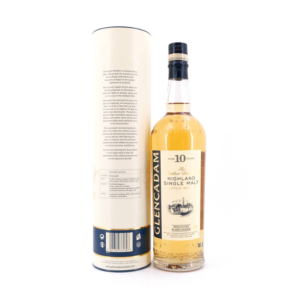 Glencadam 10 Jahre 0,70 Liter/ 46.0% vol Produktbild