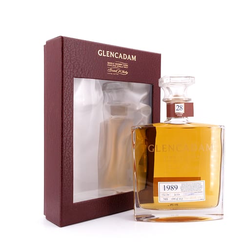 Glencadam Jahrgang 1989 Single Cask 28 Jahre Cask 7455 0,70 Liter/ 56.8% vol Produktbild