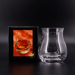 Glencairn Canadian Whisky-Glas mit Ahornblatt im Glasboden Produktbild