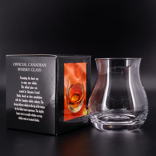 Glencairn Canadian Whisky-Glas mit Ahornblatt im Glasboden 1 Stück Produktbild