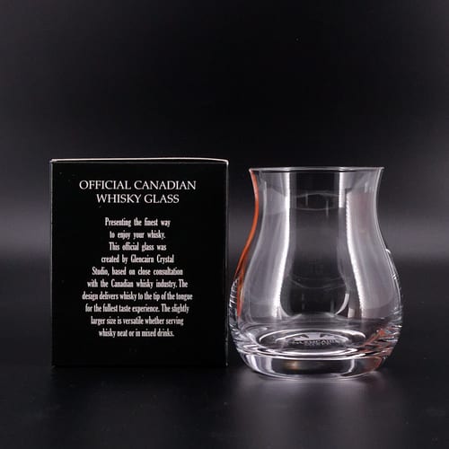 Glencairn Canadian Whisky-Glas mit Ahornblatt im Glasboden 1 Stück Produktbild